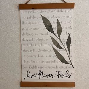 Love Never Fails Poster